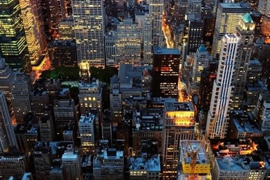 Download Wallpapers 750x1334 Los Angeles, View, Top View, Night ...