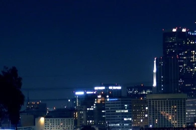 Los Angeles Cityscape iPhone 5 Wallpapers