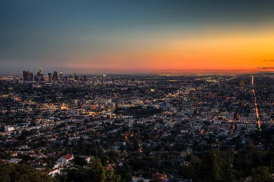 Los Angeles At Dusk Wallpapers :: HD Wallpapers