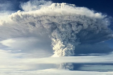 Volcano Cloud Wallpapers