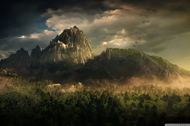Great Mountain Landscape HD Desktop Wallpapers : Widescreen : High ...