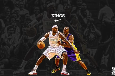 New Lebron Vs Kobe Wallpapers