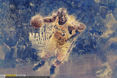 Kobe Bryant   'Black Mamba Shall Rise' (WALLPAPER)