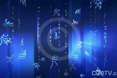 Sports Blue Animated Green Screen Backgrounds