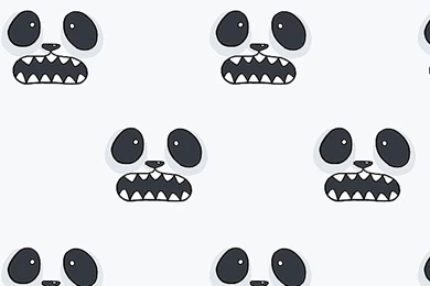 Angry Panda iPhone Wallpapers