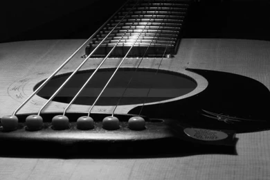 Guitar Closeup iPad Wallpapers Download