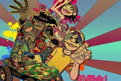 Wallpapers Gorillaz Llevate Alguno!   Taringa!