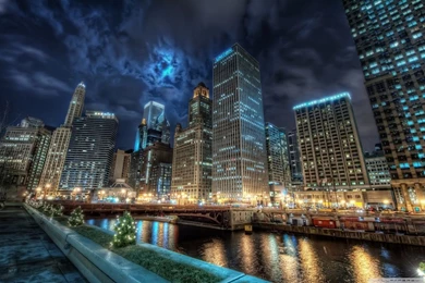Downtown Chicago HD Desktop Wallpapers : High Definition ...