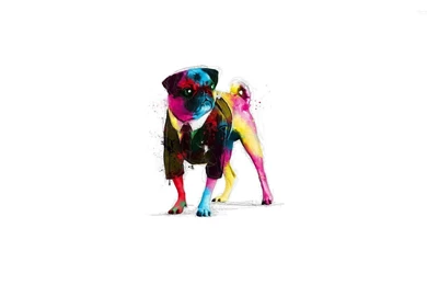 Psychedelic Pug Wallpapers   Artistic Wallpapers