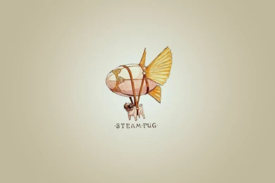 Steam Pug [1920x1080] & [1920x1200] : Wallpapers
