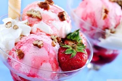 Strawberry Ice Cream Wallpapers HD   Pretty Wallpapers HD