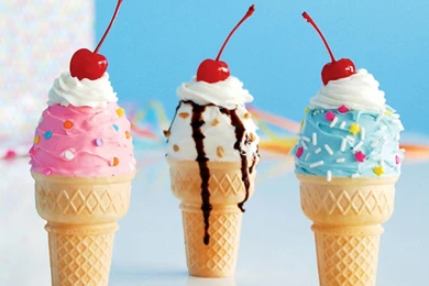 Ice Cream Cones   ICE CREAM / Wallpapers