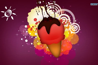 Ice Cream Wallpapers   Vector Wallpapers