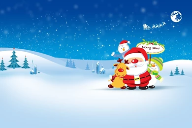 25 Super HD Christmas Wallpapers