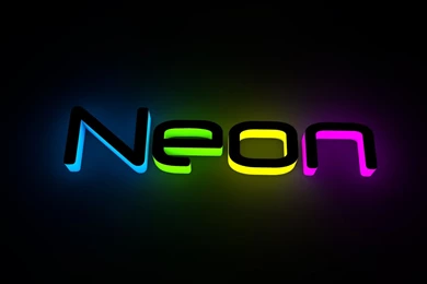 Neon Wallpapers   Typography Wallpapers