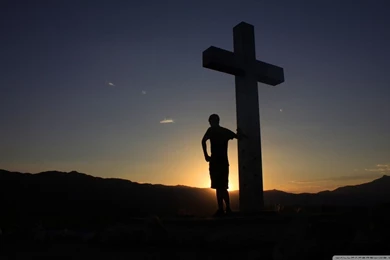 Sunrise At The Cross HD Desktop Wallpapers : High Definition ...