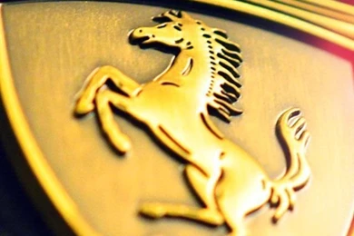 Golden Ferrari iPhone 4s Wallpapers Download