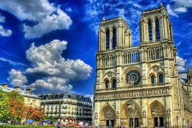 Notre Dame De Paris Inside   Wallpaper.