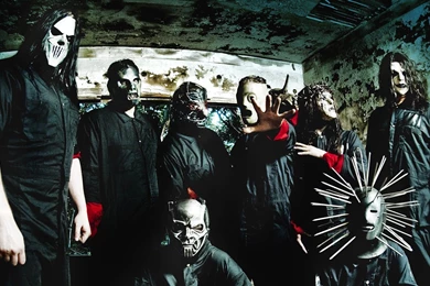 Download Wallpapers 1920x1080 Slipknot, Masks, Image, Palm, Room ...