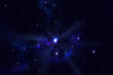 Shining Star In Space iPad Wallpapers Download