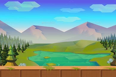 13 Fresh Game Backgrounds
