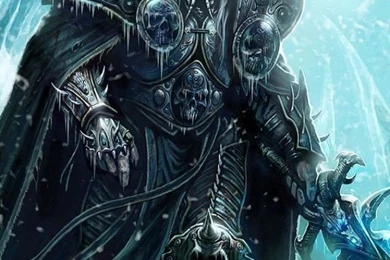 Download Wallpapers 640x1136 World Of Warcraft, Lich King, Sword ...