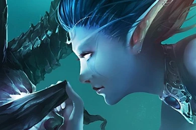 Download Wallpapers 640x1136 World Of Warcraft, Fan Art, Elf, Girl ...