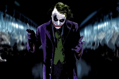 The Joker Heath Ledger   Wallpaper.