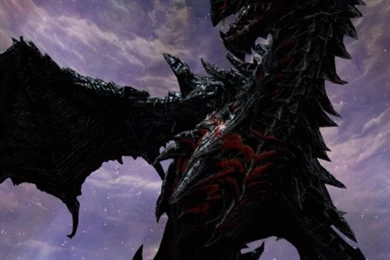 Skyrim Dragon iPhone 5 Wallpapers