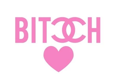 Pink And White Bitch Chanel Wallpapers