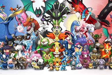 Wallpaper] Generation 6 By Arkeis pokemon On DeviantArt