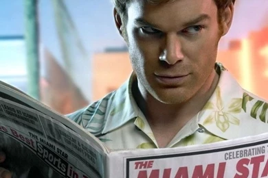 Dexter Newspaper iPhone 4 Wallpapers (640x960)
