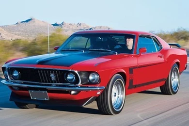 1969 Ford Mustang iPhone 6/6 Plus Wallpapers