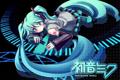 Hatsune Miku Vocaloid Twintails Wallpapers   (