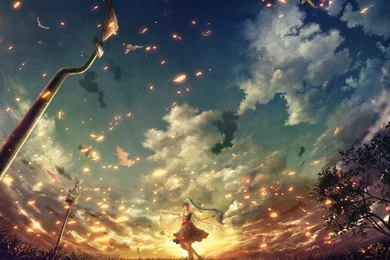 Hatsune Miku Twitter Cover & Twitter Backgrounds