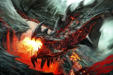 Fire Lava Dragon Wallpaper Fantasy Desktop 166396.jpg