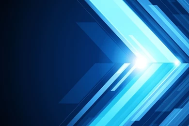 Bright Dark Blue Hi tech Arrows Download PowerPoint Backgrounds ...