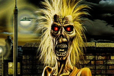 IRON MAIDEN Heavy Metal Dark Album Cover Eddie F Wallpapers ...