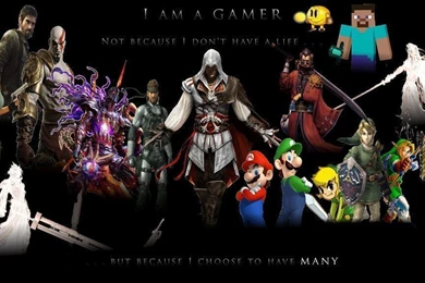 I Am A Gamer Backgrounds By Owa666 On DeviantArt