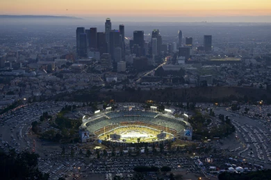 Los Angeles Dodgers Ballpark Dodger Stadium 'Chavez Ravine ...