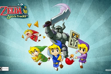 The Legend Of Zelda: Spirit Tracks Desktop Wallpapers