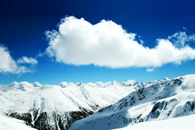 Winter Snow Mountains Wallpapers