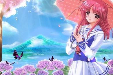 Wallpapers Very Cute N Girl Anime 1024x768