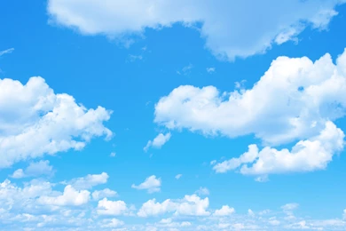 Blue Sky Backgrounds With A Tiny Clouds