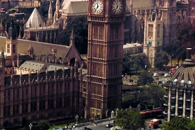 Download Wallpapers 750x1334 London, Top View, Bridge, Big Ben ...