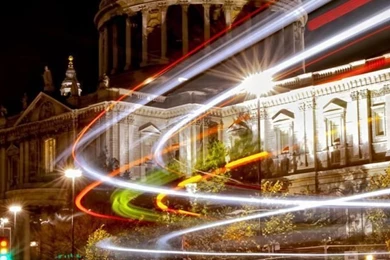 Christmas Lights In London iPhone 5 Wallpapers (640x1136)