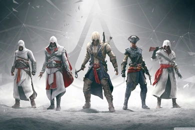 Assassins Creed Character Art HD Desktop Wallpapers : Widescreen ...