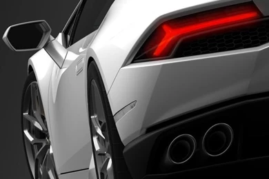 Download Lamborghini Huracan LP 610 4 Back Wallpapers For iPhone 4