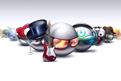 Windows 8 Wallpapers Cool Abstract Spheres