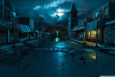 Dark City Backgrounds